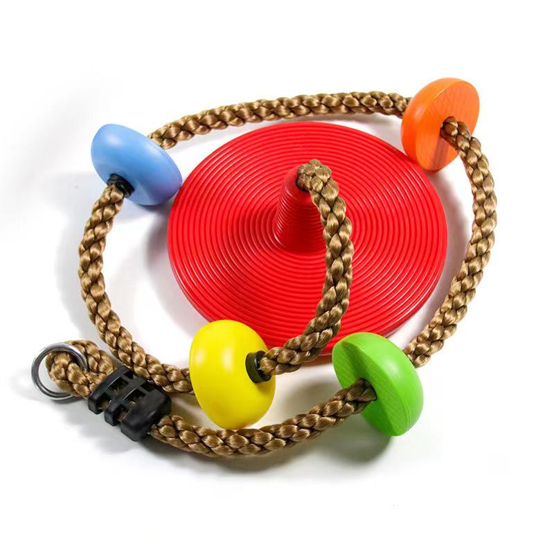 Indoor & Outdoor Children's Climbing Rope Ladder & Swing for Kindergarten Exercise