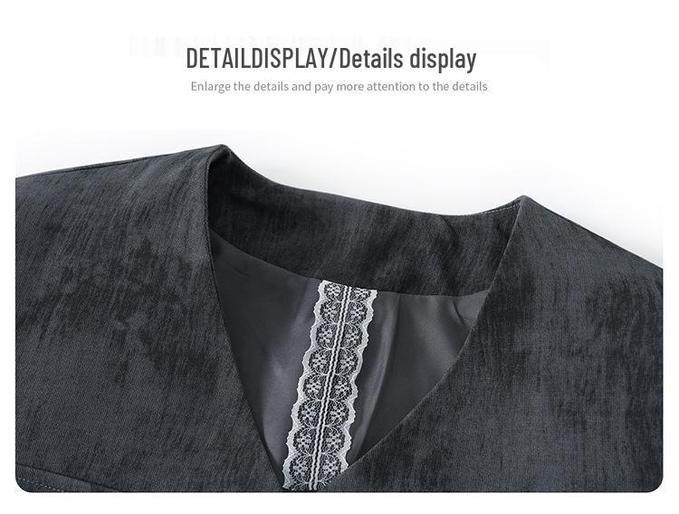 Women's Spring Blazer & Cardigan Set: Elegant Two-Piece for Middle-Aged and Elderly