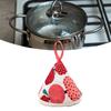 Pot Handle Cover Sleeves   Cotton Handle Cover Heat Insulated Pot Lid Grip Scald Proof Pan Grip Cover for Kitchen Cooking Baking