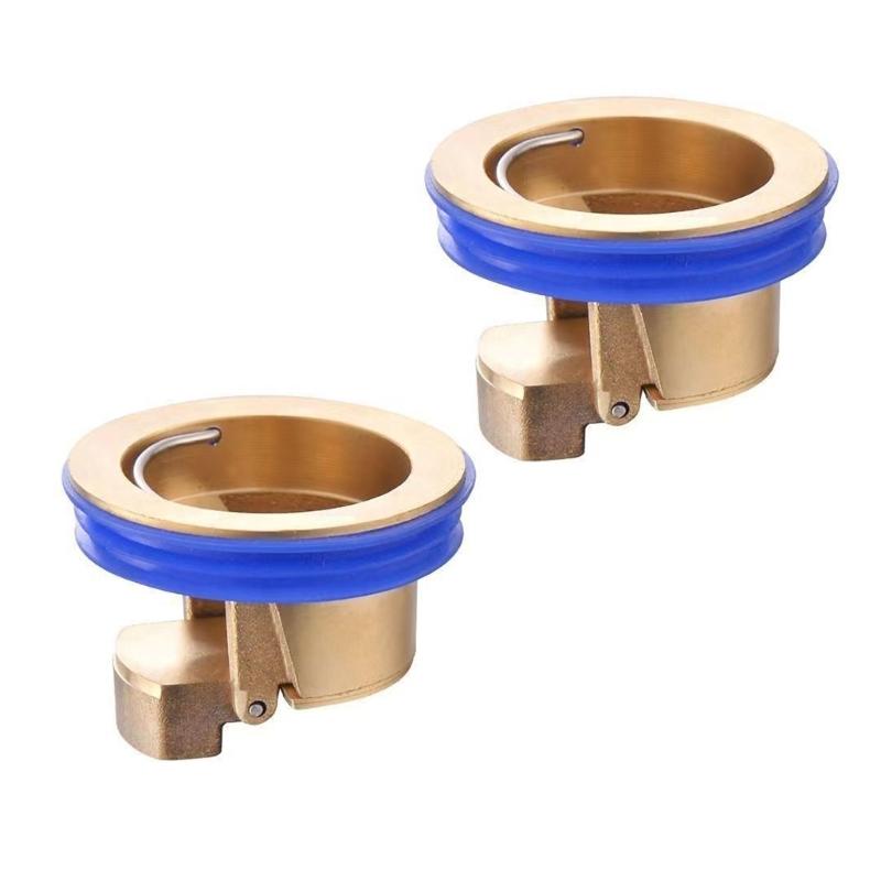 Floor Drain Core All Copper Odor Prevention Bathroom Drain Cores Anti-odor Deodorization Toilet Drain Filter Drain Stop