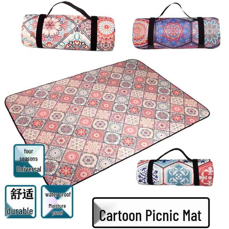 Hexagonale Fliesen Outdoor Picknick- & Campingmatte
