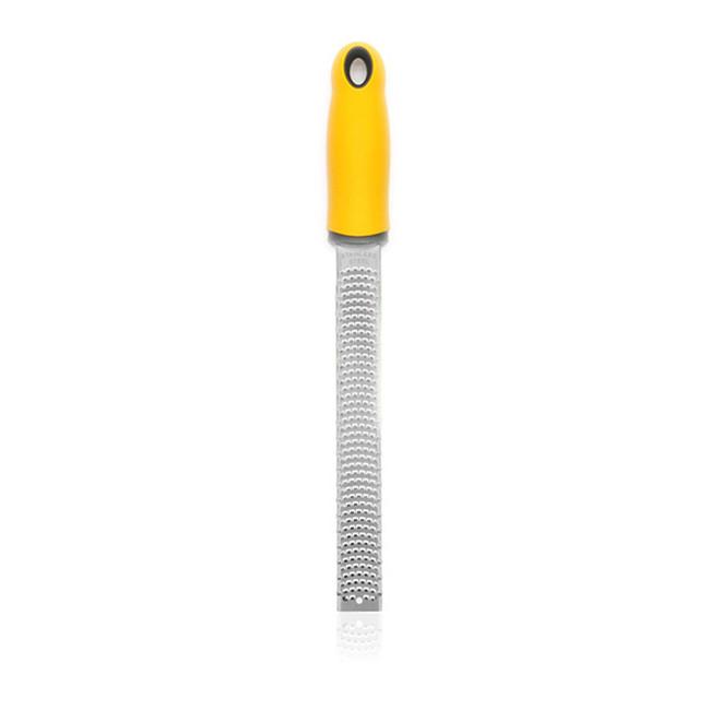 Lemon Zester & Cheese Grater - Parmesan Cheese, Lime, Ginger, Garlic, Chocolate, Vegetables & Fruits - Kitchen Tools