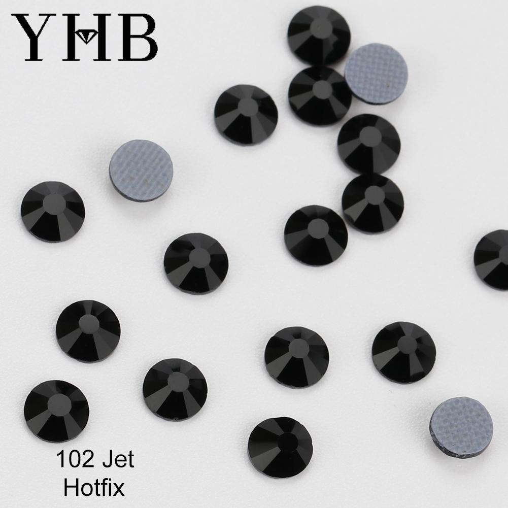 YHB High Quality Rhinestones Hot Fix Rhinestones Bulk Hot-Fix Rhinestones