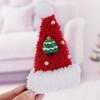 Girl Hair Clip Cartoon Santa Xmas Tree Shape Hairpin Metal Festival HairSupplies