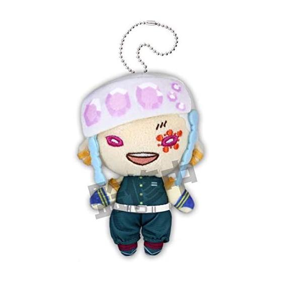 Takara Tomy Arts Nitotan Demon Slayer: Kimetsu no Yaiba Plush Toy with Ball Chain Usu Tengen Approx. 12cm Made of Polyester
