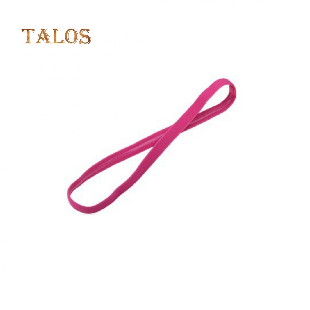 

ZTTO Протиковзка спортивна пов язка на голову Гумки для волосся для йоги Гумка для волосся для бігу в тренажерному залі рожевий червоний колір