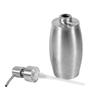 1pc 304 Stainless Steel Bathroom Shampoo Shower Pump Lotion Dispenser Liquid Bottle 350ml