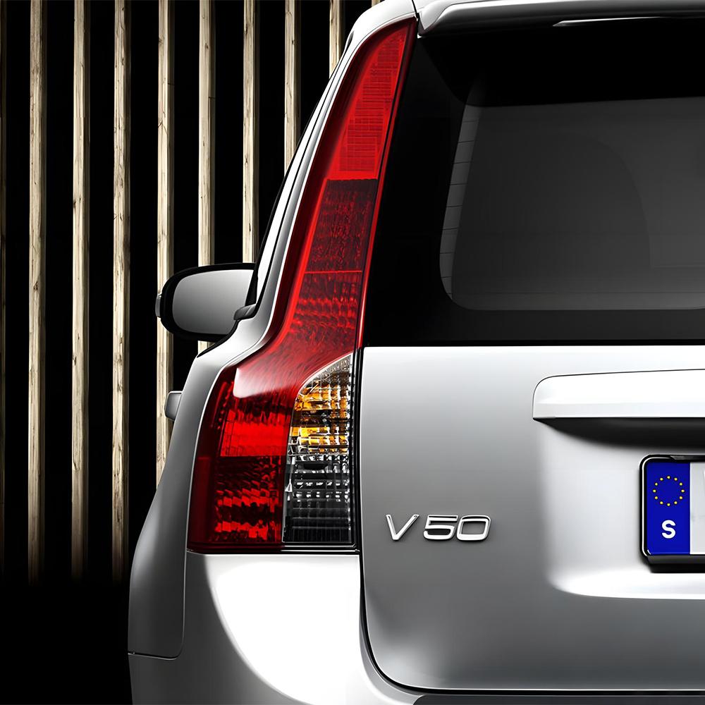 3D ABS Samolepka s emblémem zadních písmen pro auto Volvo V50 V60 V90 Dekorativní doplňky pro auto