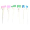 6Pcs Hair Dyeing Brush Set Silicone Hair Coloring Dyeing Hairdressing Tool for Hair Salon