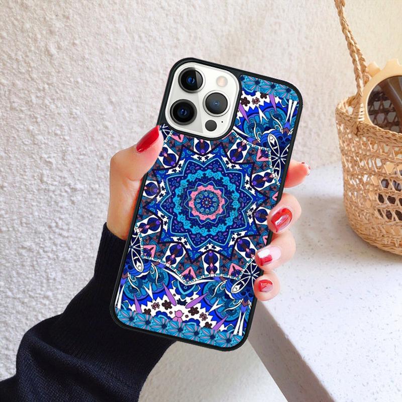 Mandala Flower Back Phone Case for iPhone 17 Air 16 PRO MAX 15 14 PLUS 12 11 13 Back Cover Fundas Shell Coque