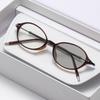 New Vintage Photochromic Myopia Glasses for Women Small Oval Frame Color Changing Near Sight Eyeglasses Minus Diopter Sunglasses