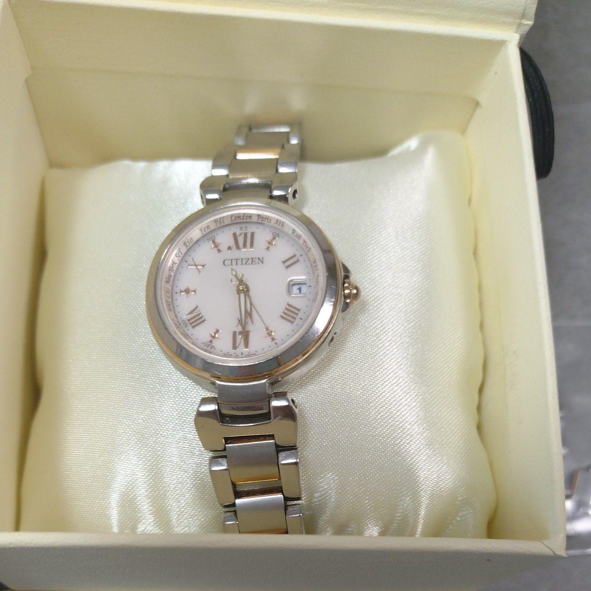 Used CITIZEN xC Citizen Cross Sea Radio Solar Ladies Watch