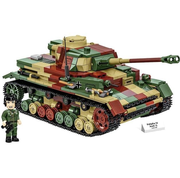 Конструктор пластиковый Cobi Historical Collection WWII PzKpfw IV Ausf. G COBI-2592