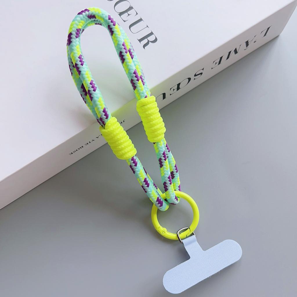 Lanière Universelle Polyvalente pour Téléphone Portable, Cordon Court de Poignet Portable, Bracelet Anti-Chute Créatif Polyvalent