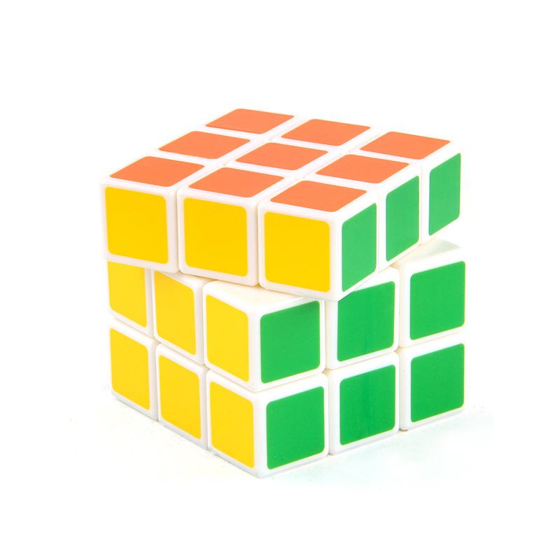 Science And Education Rubik'S Cube Third-Order Rubik'S Cube Race Solid Color Rotation Regular-Order Rubik'S Cube Variety Magic Ruler Mini Rubik'S