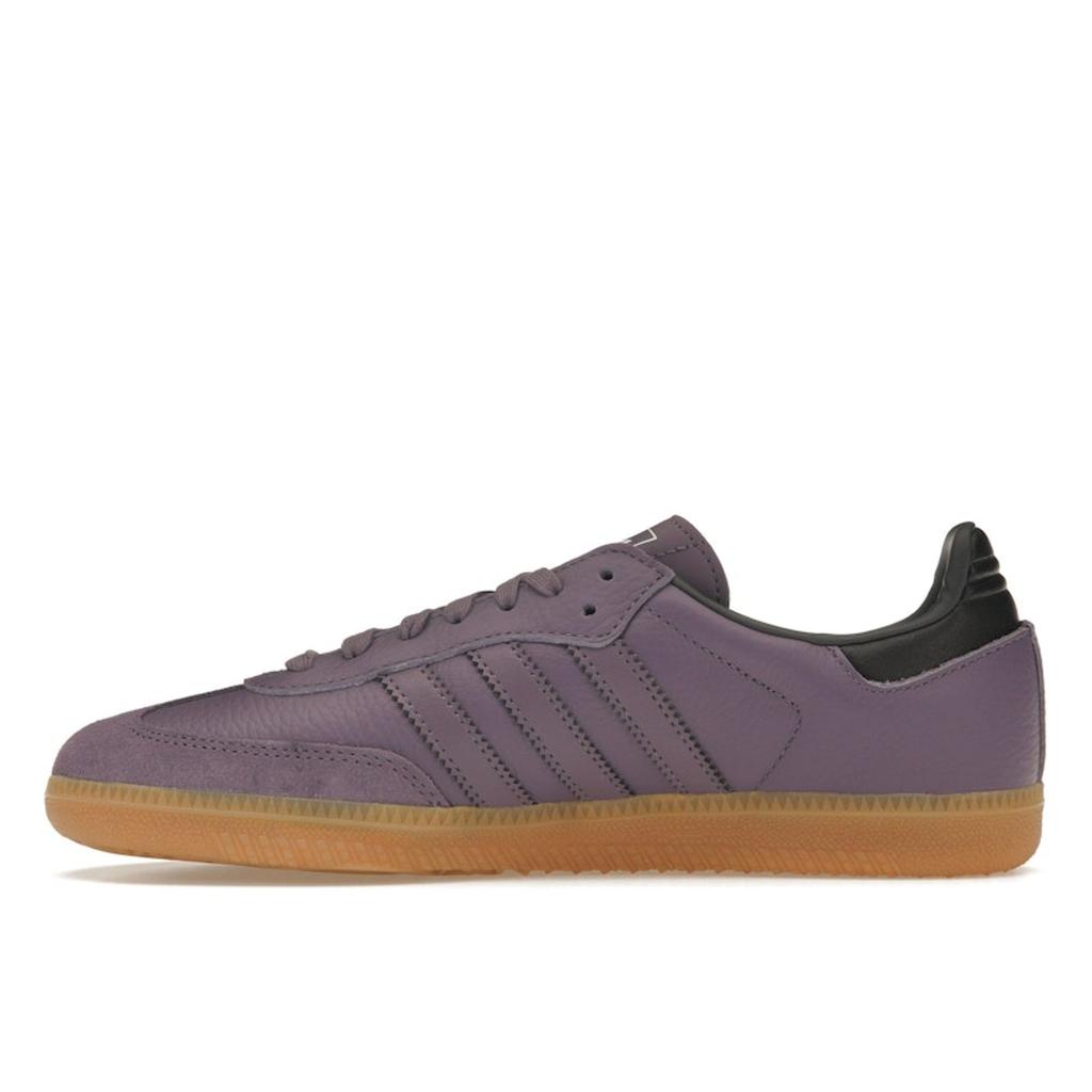 Adidas Samba OG Shadow Violet Gum Women Sneakers Purple Carbon Cloud-White IE7012