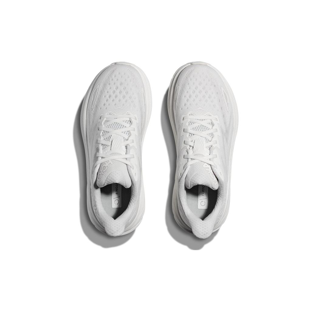 HOKA Clifton 9 Triple White Damen-Sneaker 1127896-WWH