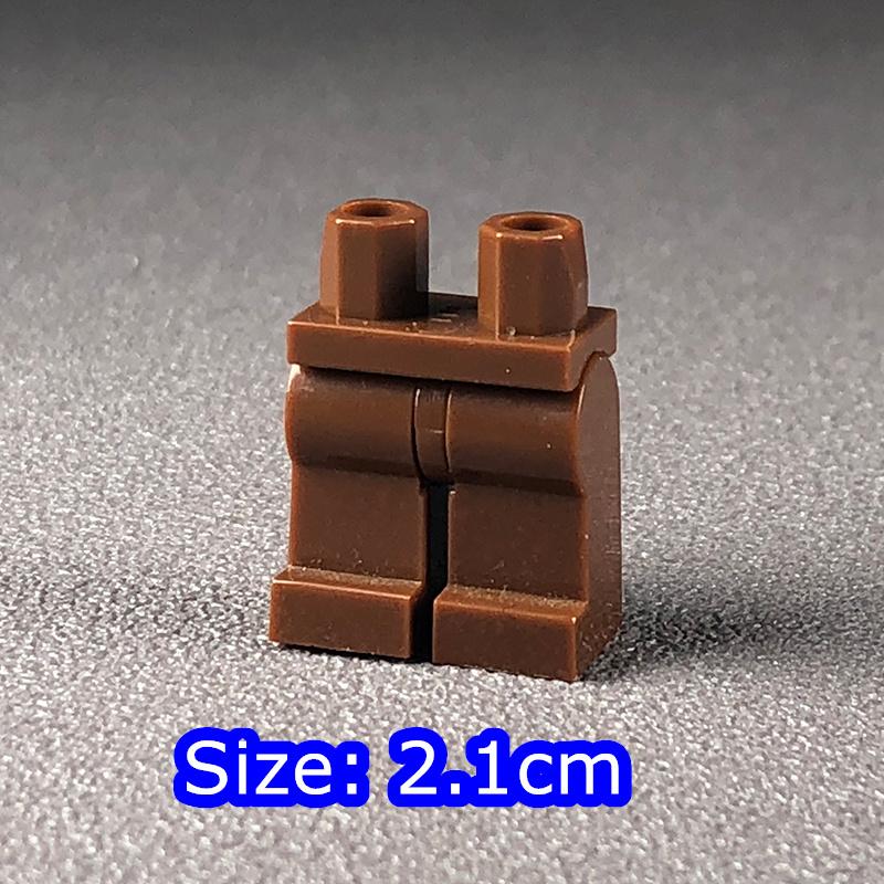 Non Toxique 10 Pièces/Lot Briques Moc Pantalon Robe Jambes Courtes Impression Corps Usure Compatible Avec D'autres Assemblages Particules Jouets Cadeaux