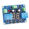 Timer Relay Module 0?99S Cycle Digital Display 2 Channel Output DC 12V Switch Board Controller