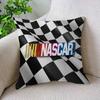 N-NASCARS Racing Car Cushion Cover Inches Farmhouse Decor Home Throw Pillow Covers For Couch Decorations