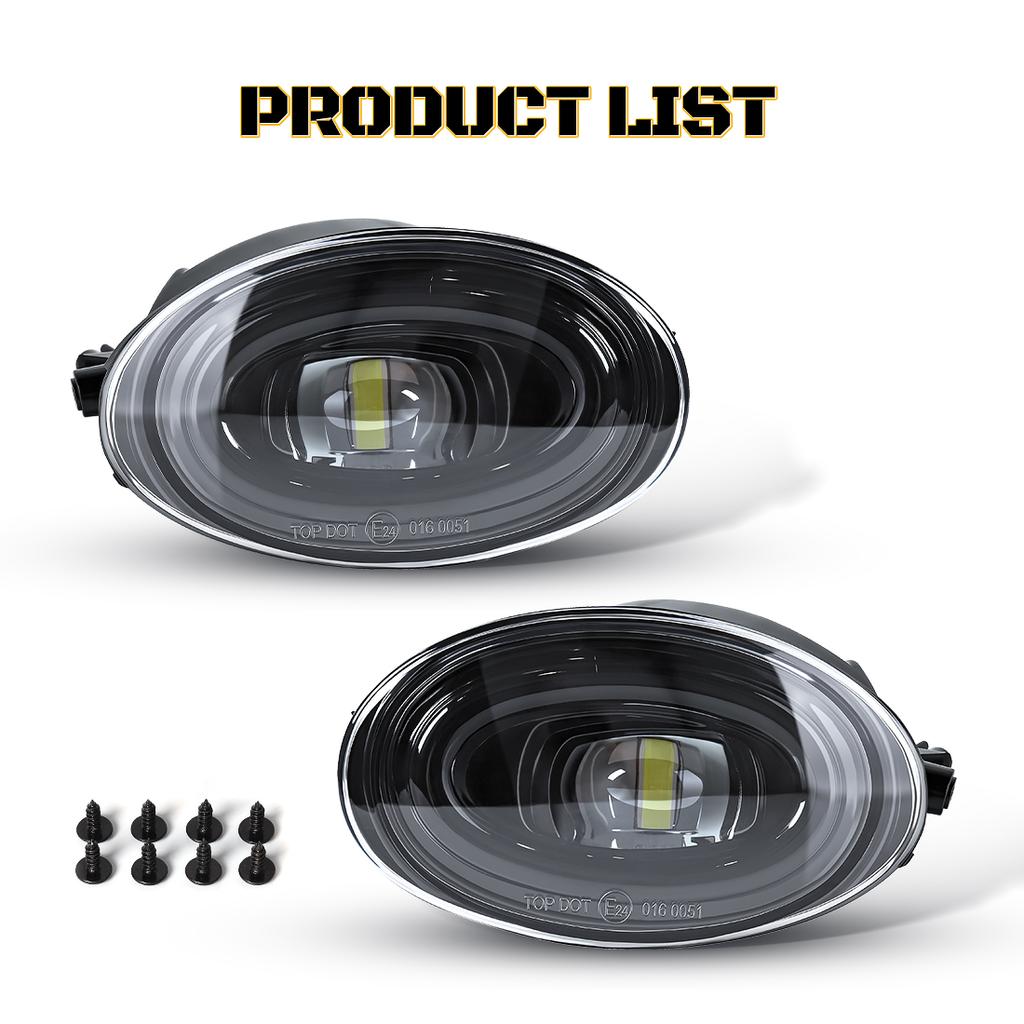 2pcs Fog Light Assembly For Honda Accord 2008- 2013 Fit for Civic 2009-2015 For Jazz Fit 2012-2014 Fog Lamp Driving Headlights