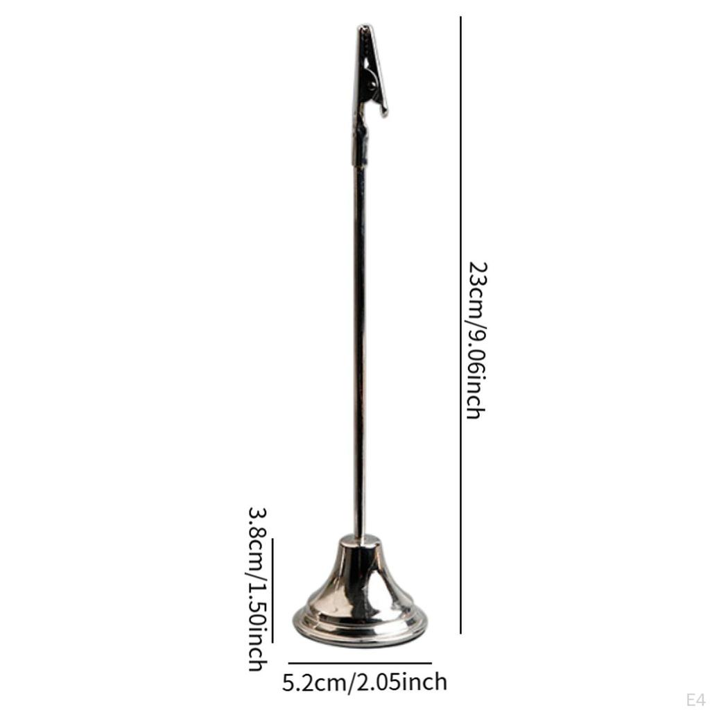 Clip Holder for Table Number, Photo Display Clip, Menu Sign Events