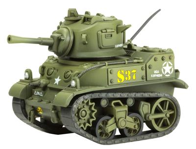 Meng Model World War Toons Series American Light Tank M5 Stuart Pre-colored Plastic Model Kit MWWT012