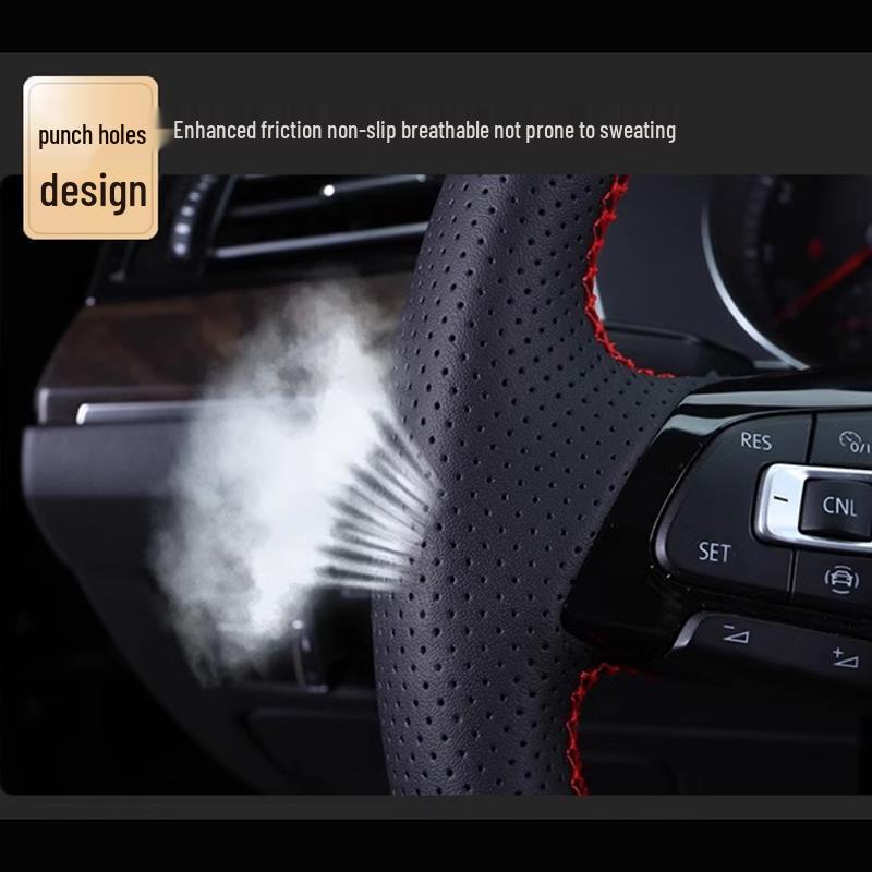 Coprivolante Cucito a Mano in Vera Pelle per Mitsubishi Pajero V93/V73 (11 Modelli) - Wrap Completo