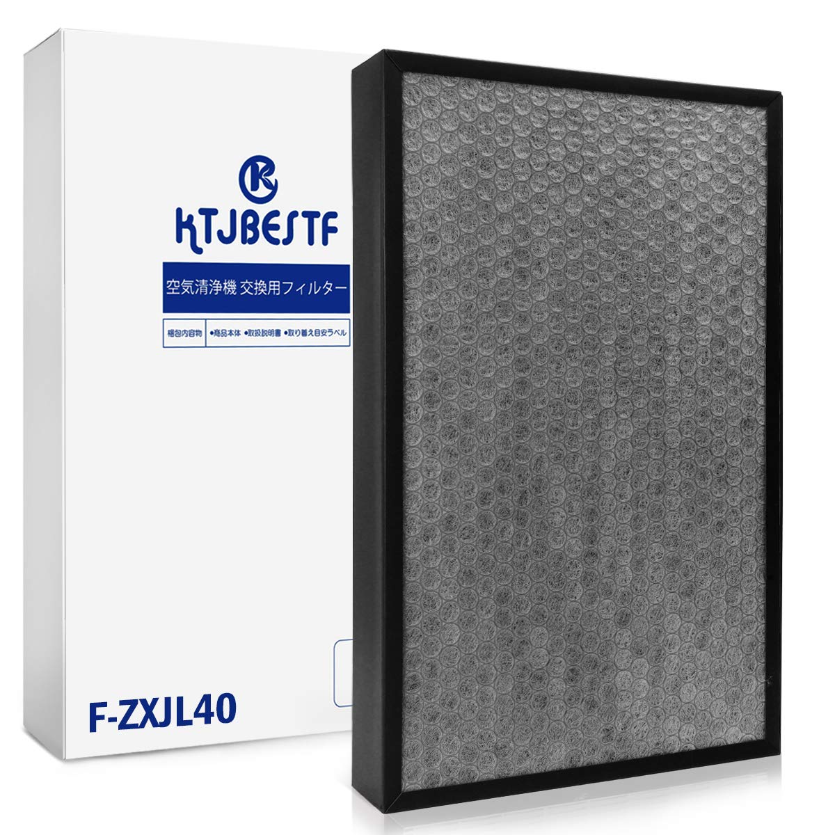 

KTJBESTF Air Purifier Replacement Filter Panasonic Dust Collection and Deodorization Integrated Filter Air Purifier Replacement Parts f-zxjl40 (Model