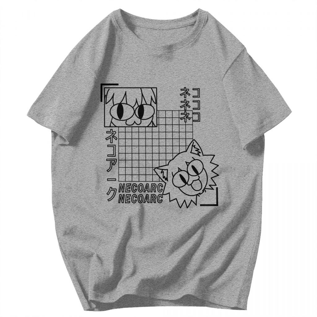 Men T Shirt Neco Arc Cat Cute Gifts Y2K Graphic Tees Unisex Clothes T Shirts