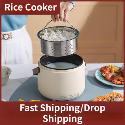 220V Electric Sugar Drained Rice Cooker Home Non-stick Electric Low Sugar Rice Cooker & Sugar Draining Inner Multi Cooker 1.7L