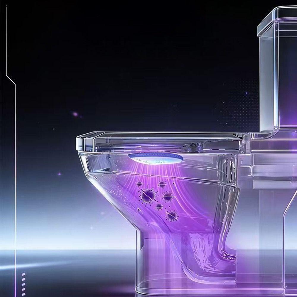 Heart Shaped UV Toilet Disinfector USB Rechargeable Toilet Disinfection Lamp  Toilet