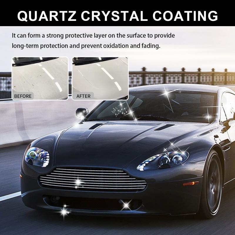 Nano Ceramic Car Paint Coating Kit Complete Protection Proof Shine Enhancing Water Beading Long Lasting for Weekend Car Maintenance