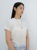 VIMUN Texture T-Shirt_White