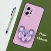 Cute Australia Koala Art Case For Xiaomi Redmi Note 11 12 10 Pro 8 9 Note 12S 11S 9S 10S Redmi 12C 9C 10C 12 Cover