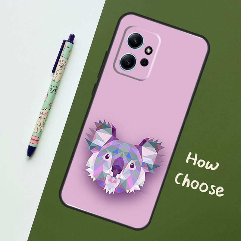 Cute Australia Koala Art Case For Xiaomi Redmi Note 11 12 10 Pro 8 9 Note 12S 11S 9S 10S Redmi 12C 9C 10C 12 Cover