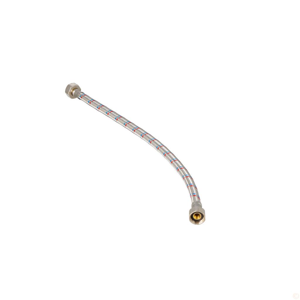 Steel braided hose 40 1/2"x3/8" female-female
