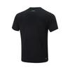 Li-Ning Quick-Dry Sports Printed Short Sleeve T-Shirt Unisex Tops Black AHSV103-1