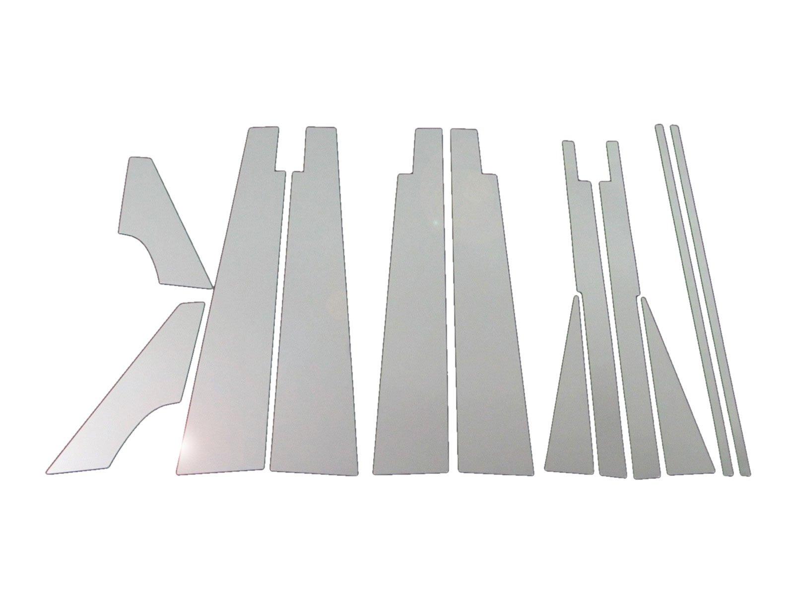 

BRIGHTZ Stainless Steel Plated Pillar Panels for Tanto Wide Set 5689 Ultra-Mirror L350S/L360S, Use, 12-Piece [PIL-SIL-239]