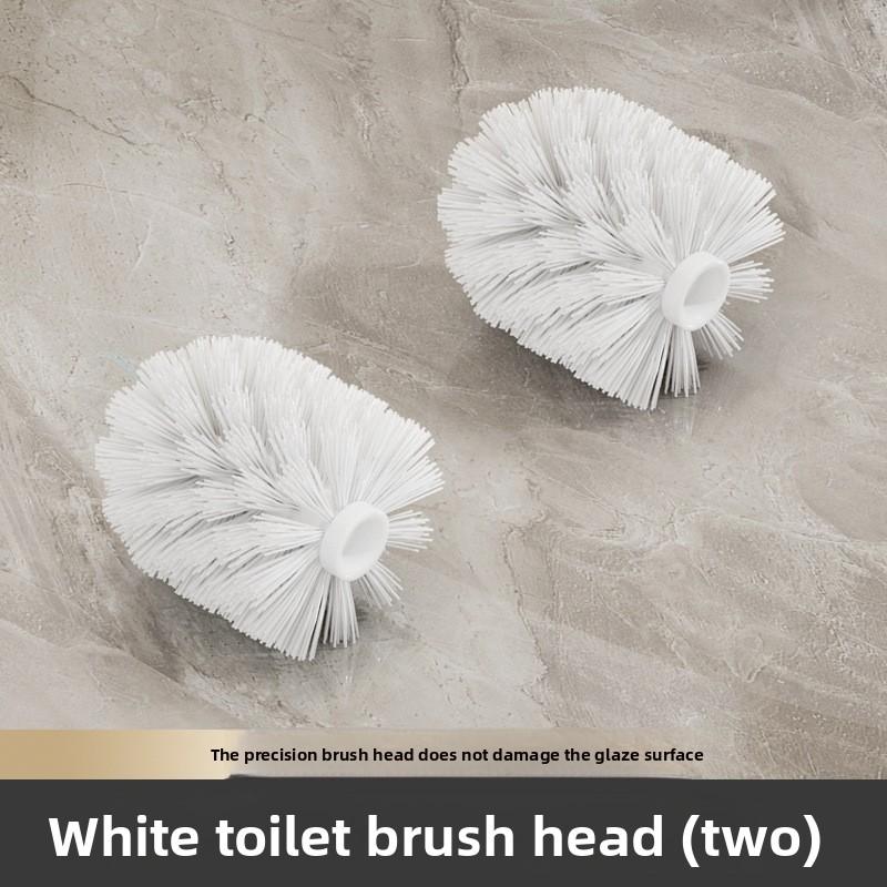 Stainless Steel Toilet Brush Bathroom WC Black Kitchen Cleaning Brush Silver Toilet Brush Scrubber Bathroom Cleaning Supplies