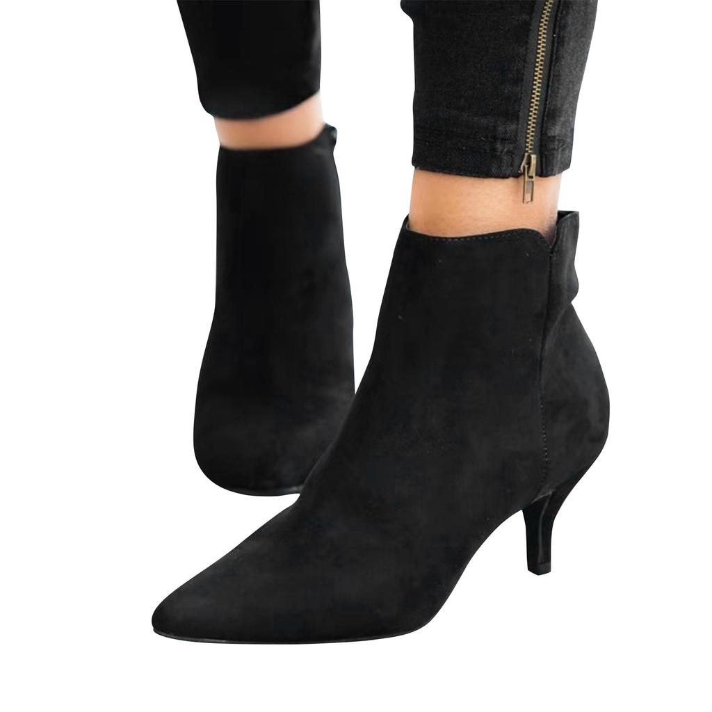 Boots Womens Shoes Pointed Toe Thin Heels Leopard Serpentine  Boots