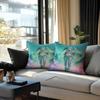 Hatsune Miku Anime Throw Pillow, Digital Print, Includes Pillow Core, Decor For Sofa Bedroom, Ideal Gift For Anime Fans