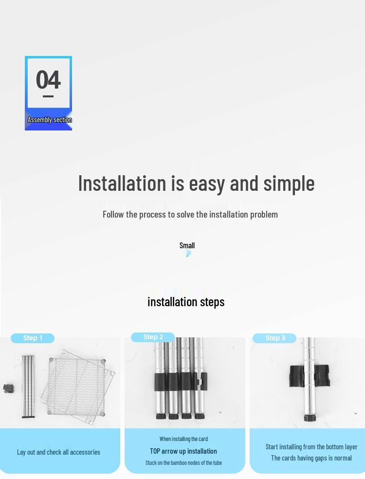 Chrome-Plated Detachable Wire Mesh Rack - Anti-Static Stainless Steel Storage Shelf, One-Layer Oven Rack
