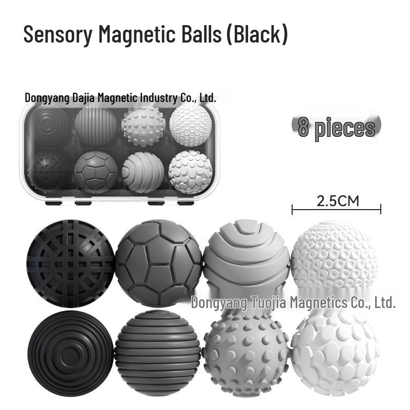 Magnetic Sensory Silicone Ball Stress Toy