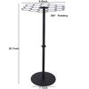 Multi-purpose Rotatable Medal Hanging Rack Portability Medal Organizer Shelf  Household