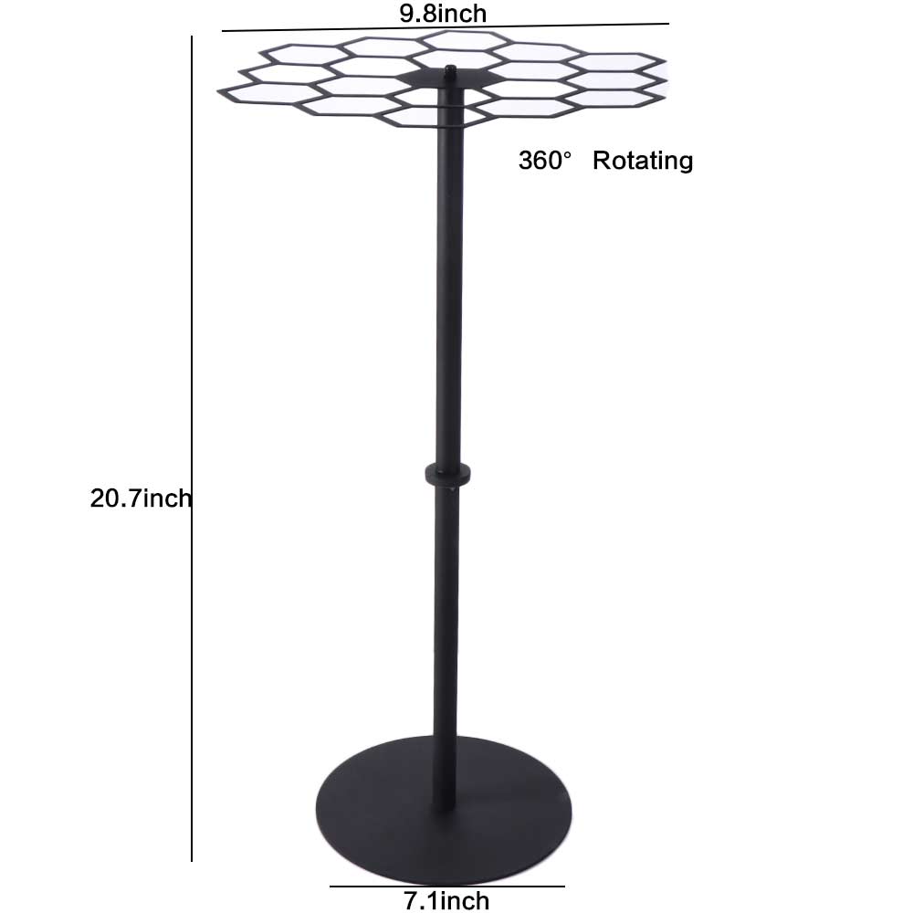 Multi-purpose Rotatable Medal Hanging Rack Portability Medal Organizer Shelf Household