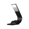 New Rechargeable Portable LED Reading Book Light with Detachable Flexible Clip Perfect for eBook Readers - USB Powered Lamp for