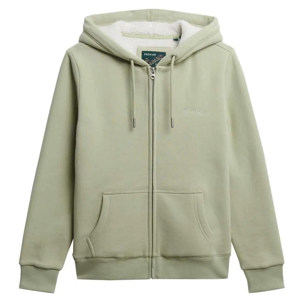 Superdry Grün Kapuzenjacke Borg - Bild 2