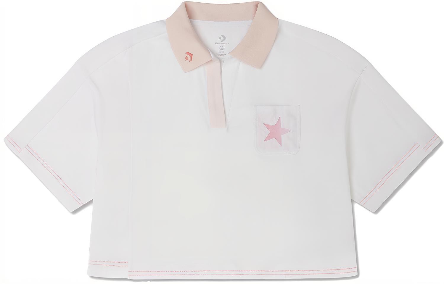 Converse Showcasing Series SS23 Polo Shirt Women s White 10025875-A01 XXL