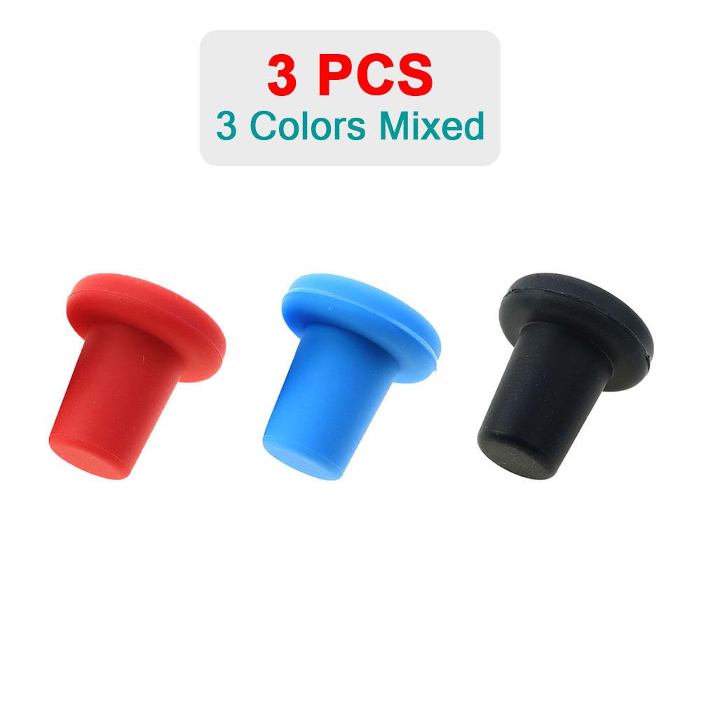SW 12/6/3PCS Silicone Fresh-keeping Bottle Cap Soda Beer Sealed Caps Red Wine Stopper Vinegar Barware Soy Sauce Bottle Cover